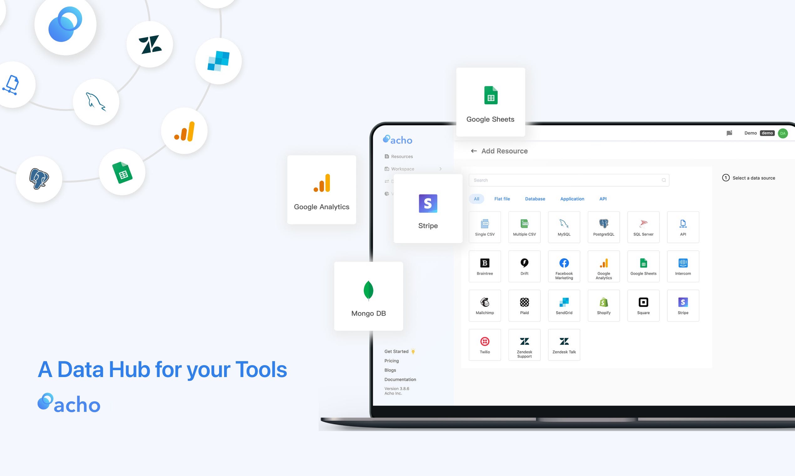 screenshot of Acho Studio